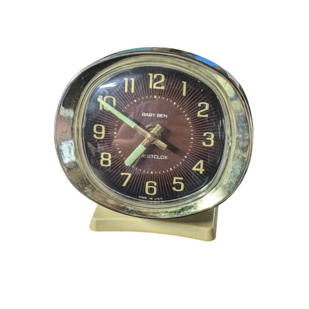 Baby Ben clock Vtg‎ Westclox